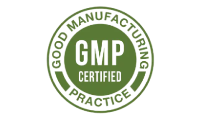 Made in a GMP certified facility with consistent safety and production standards